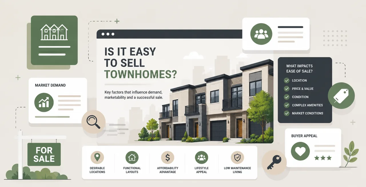 Is it Easy to Sell Townhomes?
