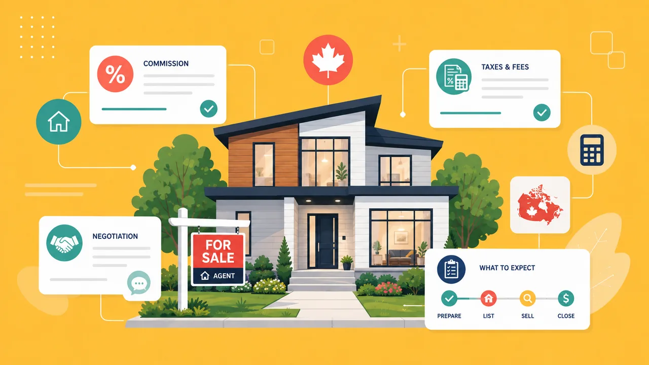 Real Estate Agent Cost in Canada: Commission, Taxes and What You Actually Pay