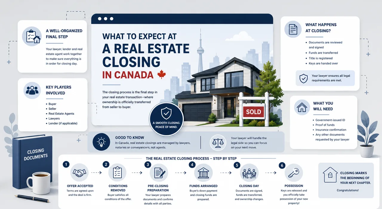 What to Expect at a Real Estate Closing in Canada