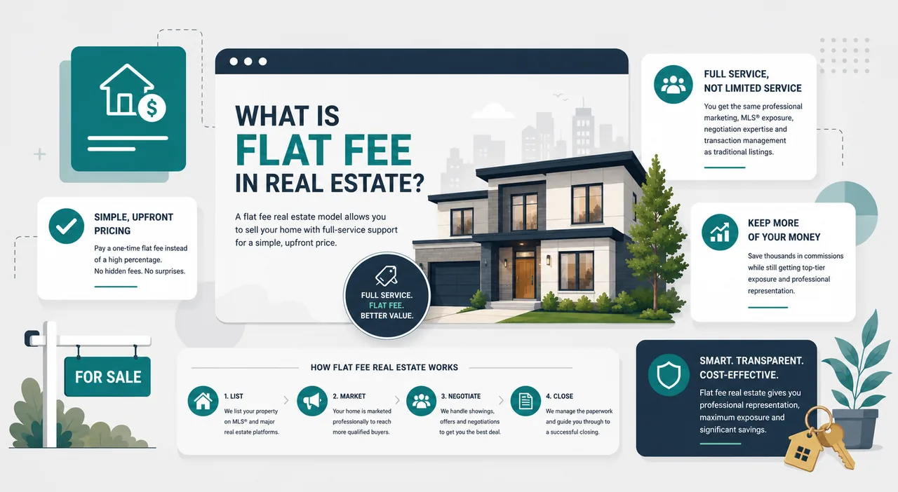 What Is Flat-Fee Real Estate in Canada?