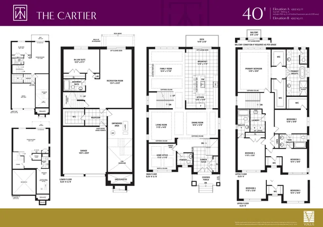 The Cartier - Elev. A 2